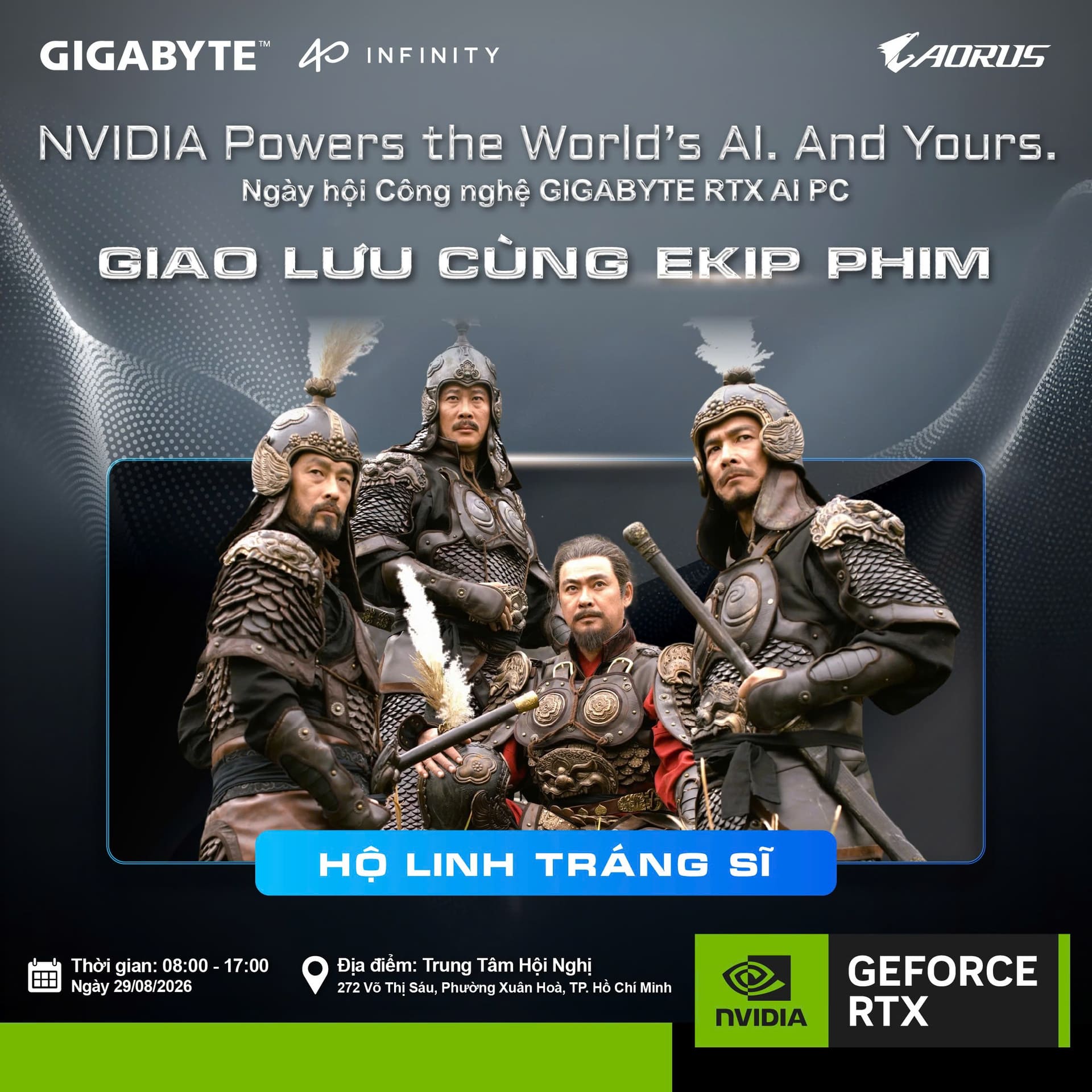 Khách mời Ê-kíp Phim của GIGABYTE 40TH EVENT