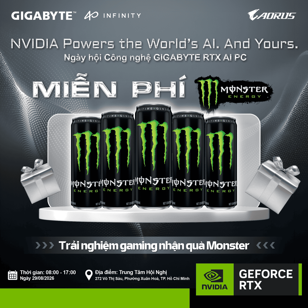 Thông tin quà tặng GIGABYTE 40TH EVENT 8