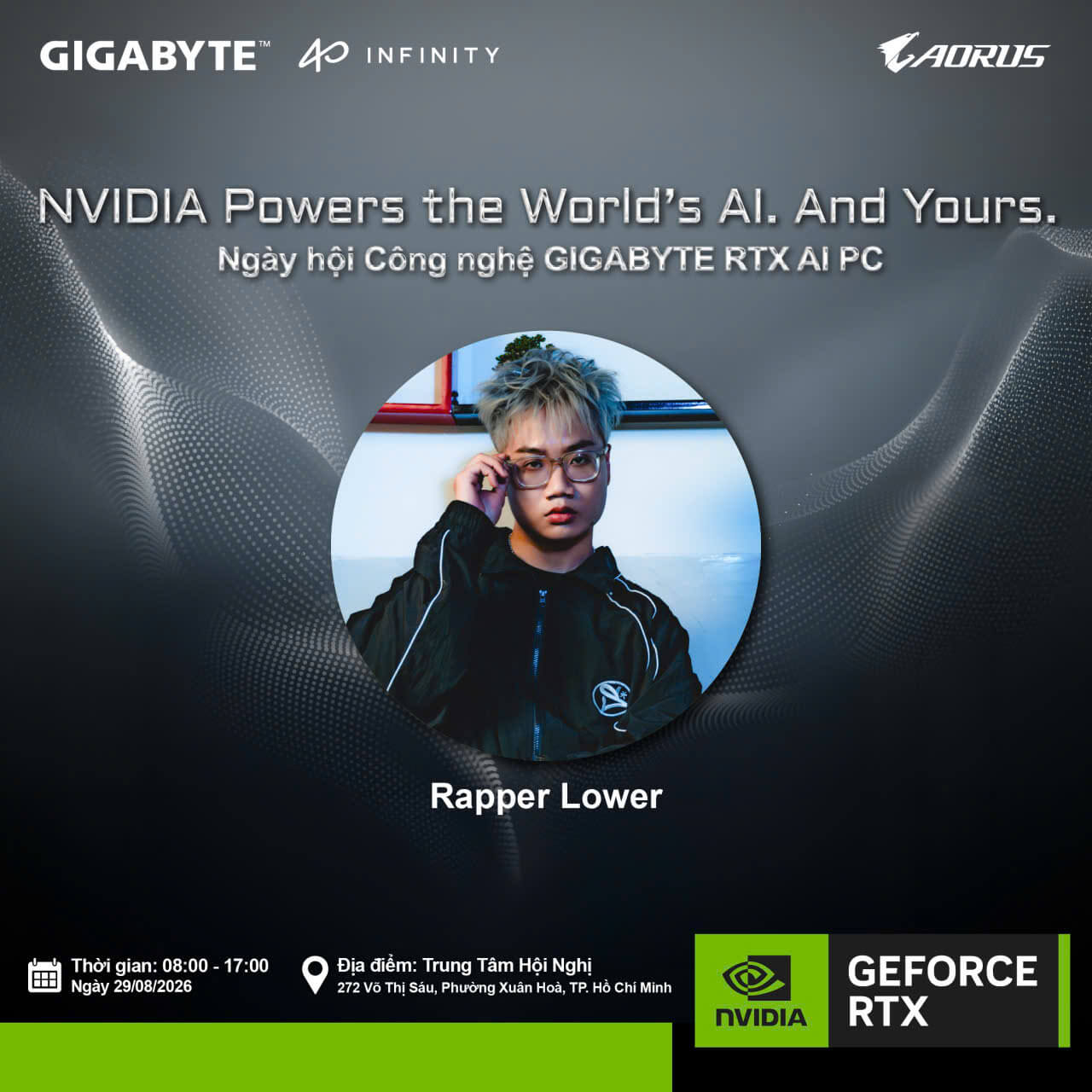 Khách mời Rapper 2 của GIGABYTE 40TH EVENT